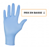 Gant nitrile bleu non poudré - Mercator Médical - Nitrylex® classic - boîte de 100 gants