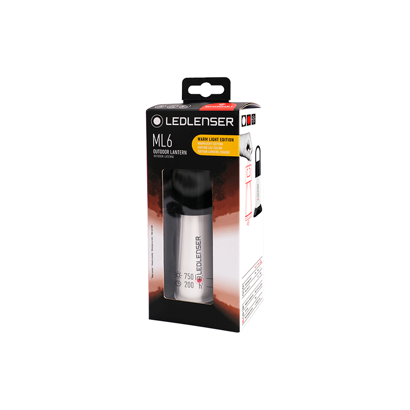 LEDLENSER Lanterne ultra compacte rechargeable ml4 (lumière chaude)