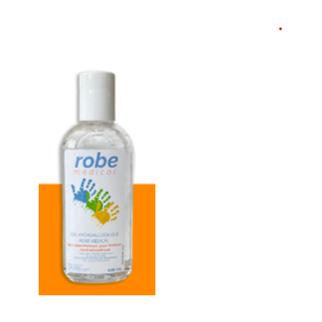 Gel hydro alcoolique 100 ml - l'unité