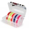 Kit ficelle de trajectoire - rouge + vert + bleu + rose 