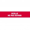 Adhésif VOID rouge sécurisé en rouleau 35 mm x 20 m "SCELLE NE PAS OUVRIR" - l'unité
