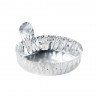 Coupelle aluminium - diamètre 5 cm - hauteur 15 mm - lot de 100