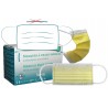 Masques chirurgicaux médicaux CE EN 14683:2019 Type II -Sans barrette nasale - Boite de 50 pièces