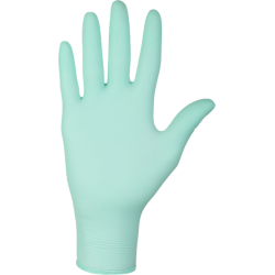 Gant d'examen et de protection nitrile vert - nitrylex green 0.10 mm - boite de 100 gants